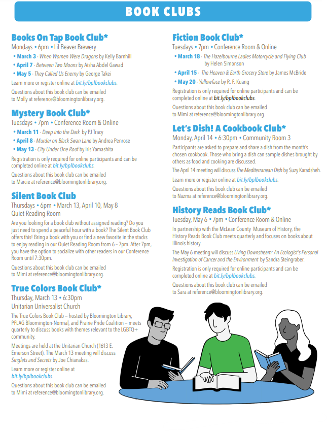 Program Guide Bloomington Public Library